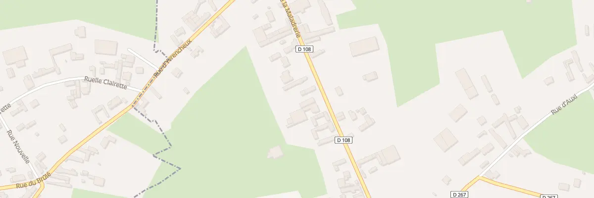 Plan du 34 Rue de la Maladrerie à Yvrench