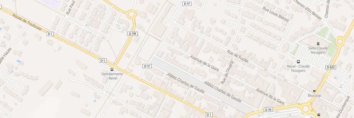 Plan du 48 All Charles de Gaulle à Revel