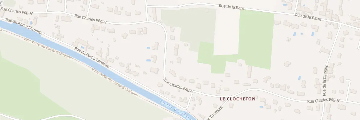 Plan du 68 Rue Charles Péguy à Chécy