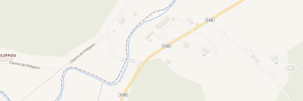 Plan du 122 La Scierie de la Prade à Rivel