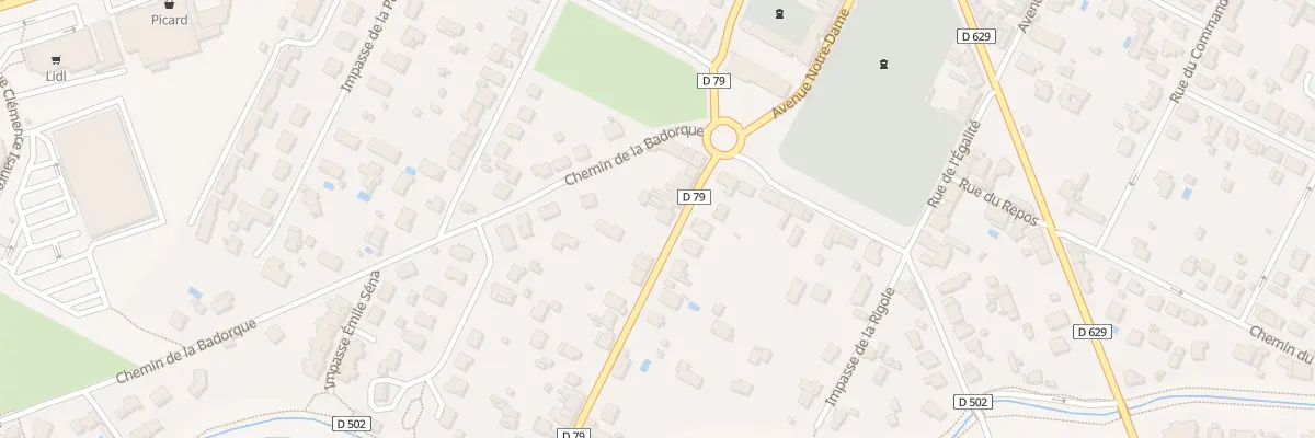 Plan du 44 Av de Vaudreuille à Revel