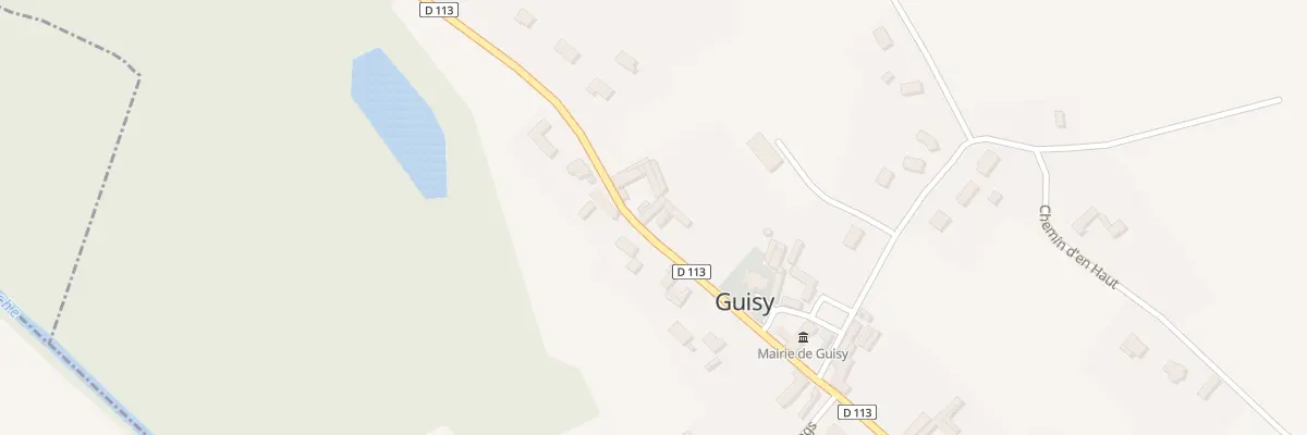 Plan du 110 Gr Grande Rue à Guisy