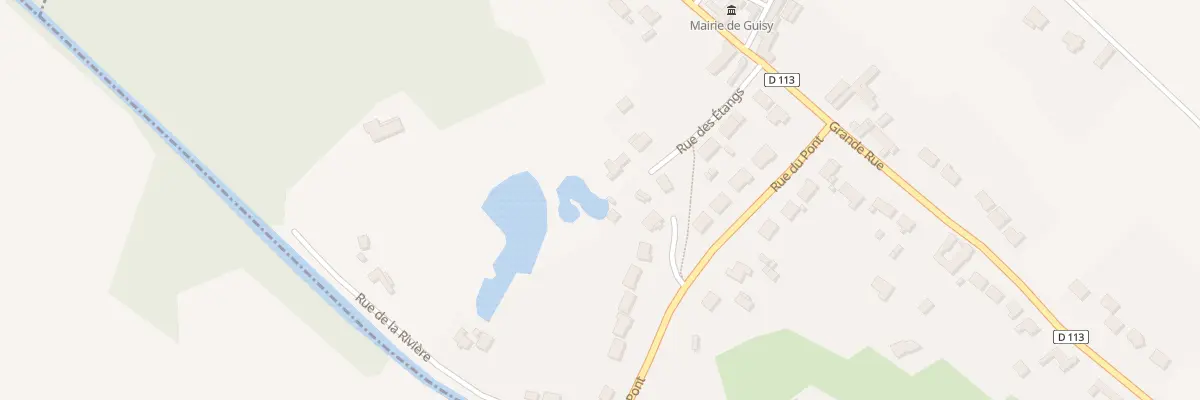 Plan du 9 Rue des Etangs à Guisy
