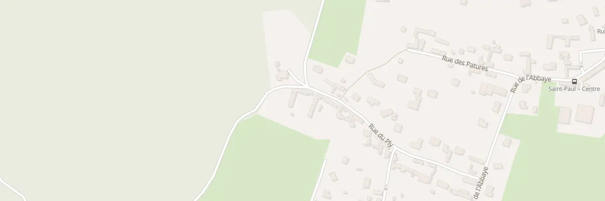Plan du 25 Rue du Ply à Saint-Paul