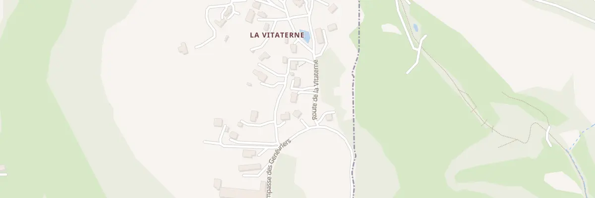 Plan du 5396F La Vitaterne à Lissac-et-Mouret