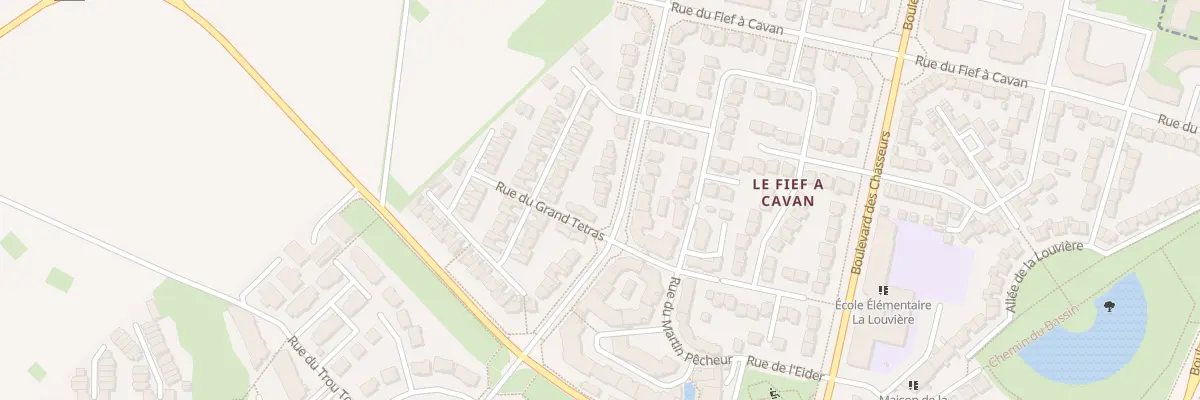 Plan du 26 Rue des Grands Bouleaux à Courdimanche