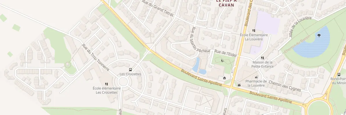 Plan du 16 Rue du Martin Pecheur à Courdimanche
