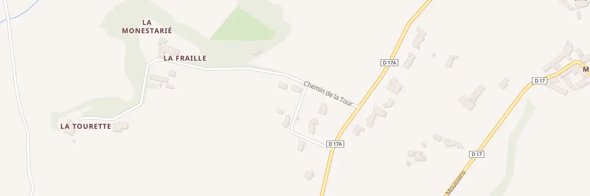 Plan du 5285 La Monestarie à Cestayrols
