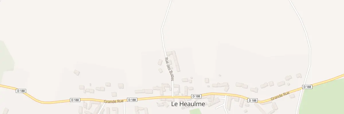 Plan du 8 Rue des Buttes au Heaulme