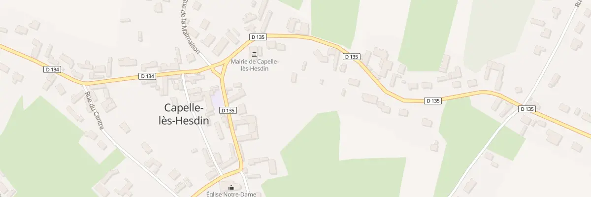 Plan du 160 Rue du Moulin Rouge à Capelle-lès-Hesdin