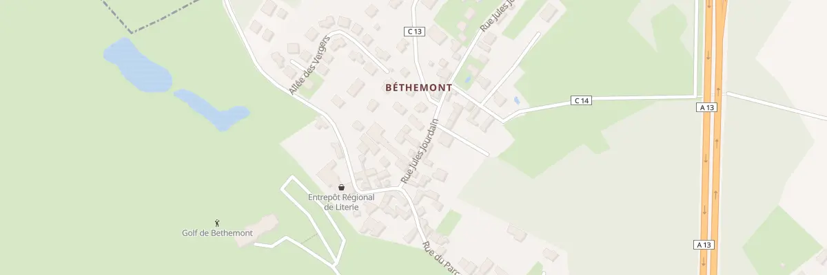 Plan du 98 Rue Jules Jourdain à Poissy