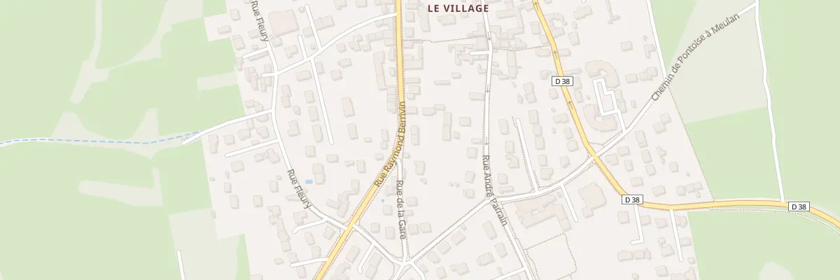 Plan du 25Q Rue Raymond Berrivin à Courdimanche