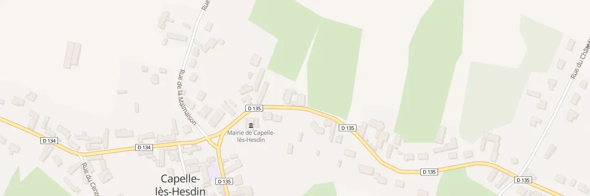 Plan du 127 Rue du Moulin Rouge à Capelle-lès-Hesdin