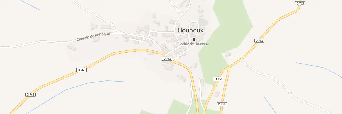 Plan du 19A Rue du Donjon à Hounoux