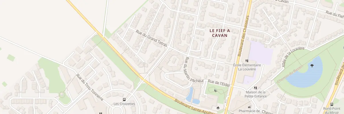 Plan du 19 Rue des Grands Bouleaux à Courdimanche