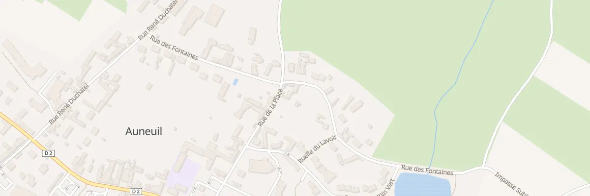 Plan du 236 Rue des Céramistes à Auneuil