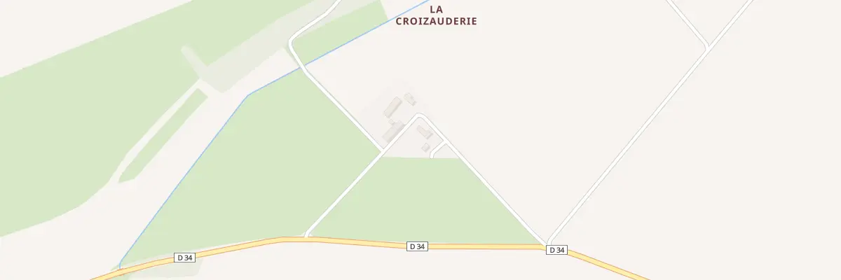 Plan du 5357 La Croizauderie à Sainte-Lizaigne