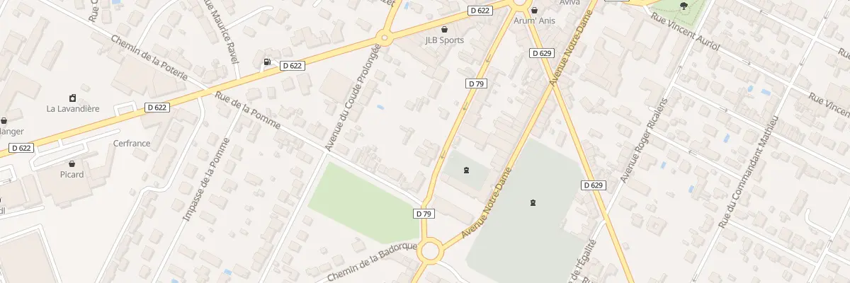 Plan du 26 Av de Vaudreuille à Revel