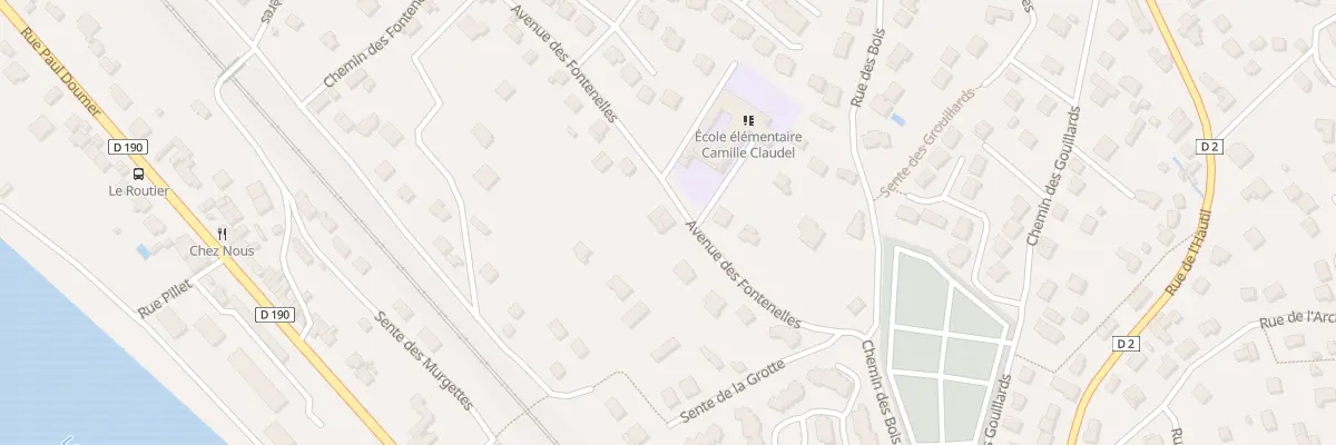 Plan du 13 Av des Fontenelles à Triel-sur-Seine