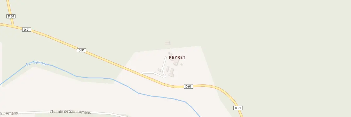 Plan du 5027 Peyret à Saint-Marcel-Campes