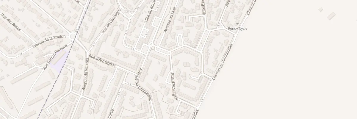 Plan du 1 Rue d’Auvergne à Villepreux
