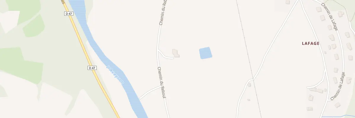 Plan du 5218 Les Caux à Monteils