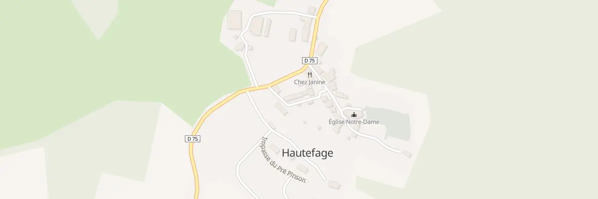 Plan du 5094 Le Bourg à Hautefage