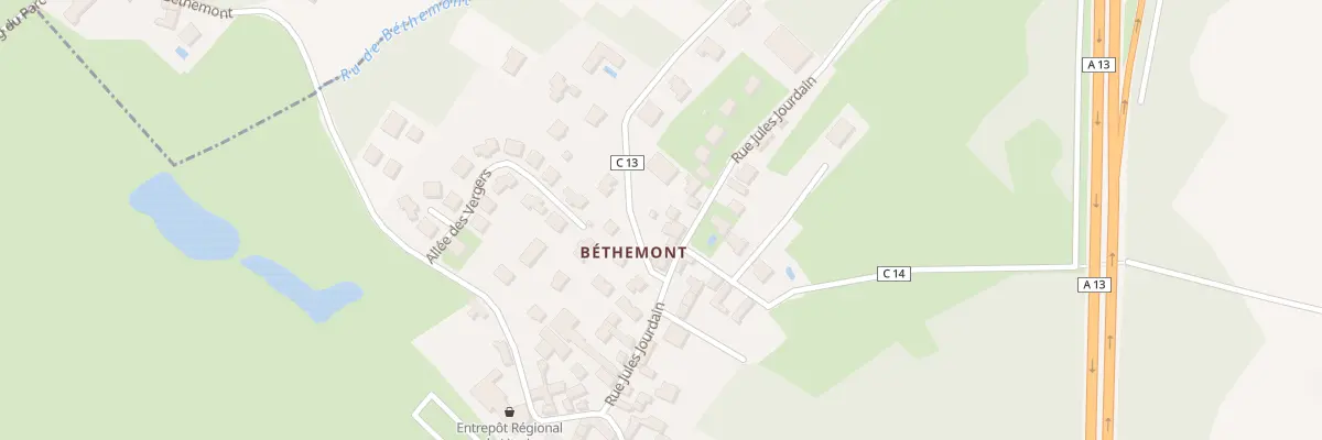 Plan du 88 Rue Jules Jourdain à Poissy