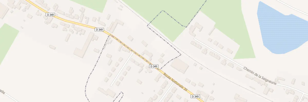 Plan du 48 Rte Nationale à Bouin-Plumoison