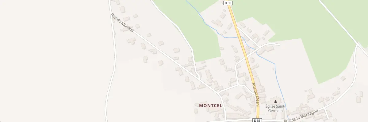 Plan du 18 Rue Montcel à Montchevreuil