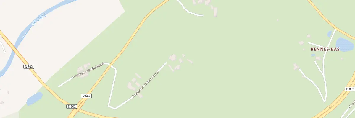 Plan du 340 Imp de Lamorne à Figeac