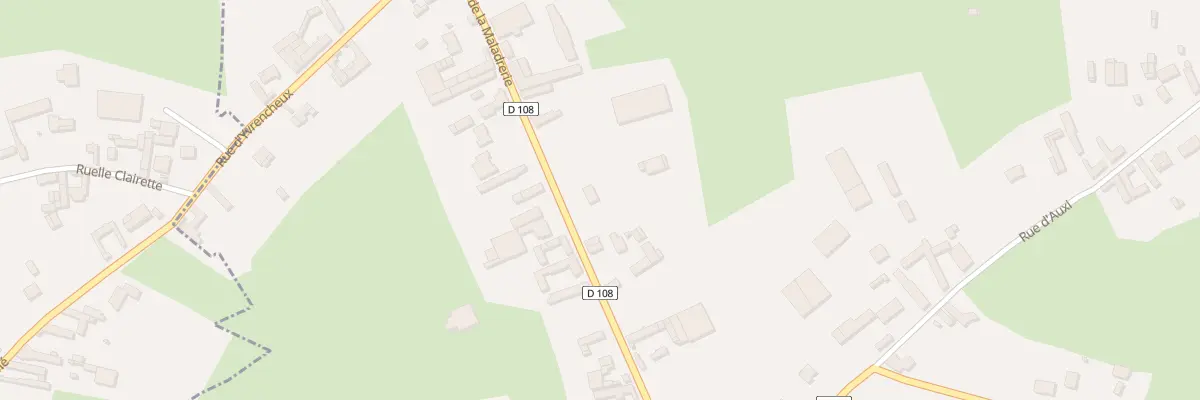 Plan du 23 Rue de la Maladrerie à Yvrench