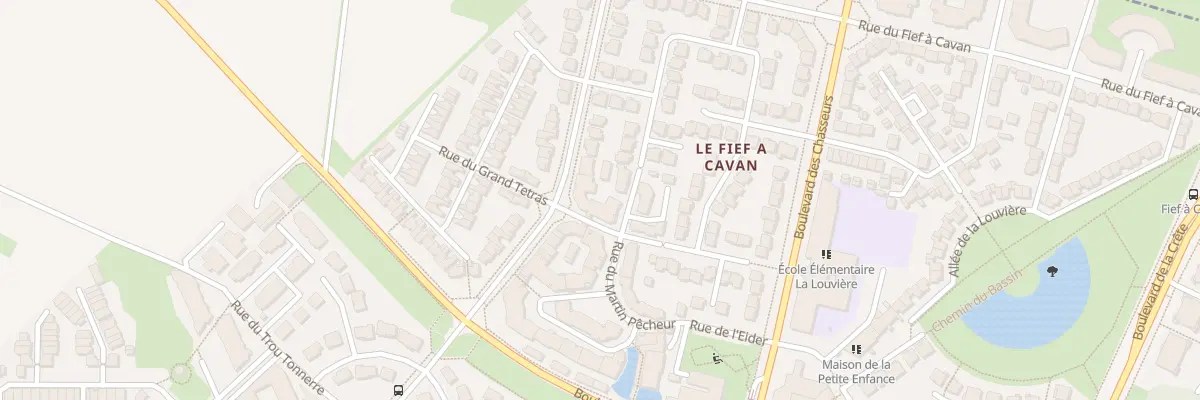 Plan du 17 Rue des Grands Bouleaux à Courdimanche