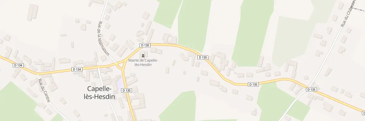 Plan du 182 Rue du Moulin Rouge à Capelle-lès-Hesdin