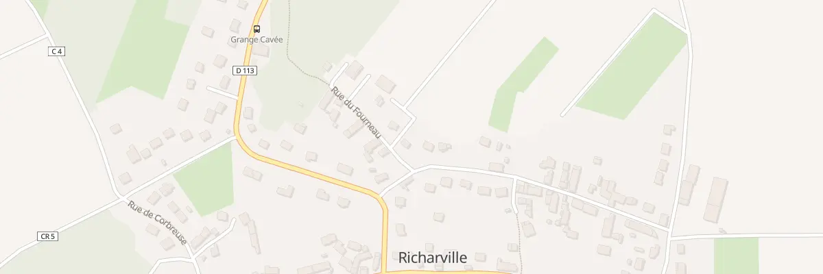 Plan du 2 Rue du Fourneau à Richarville
