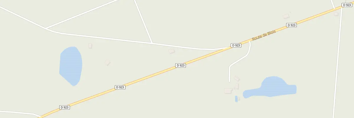 Plan du 9007 Rte de Blois à Lamotte-Beuvron