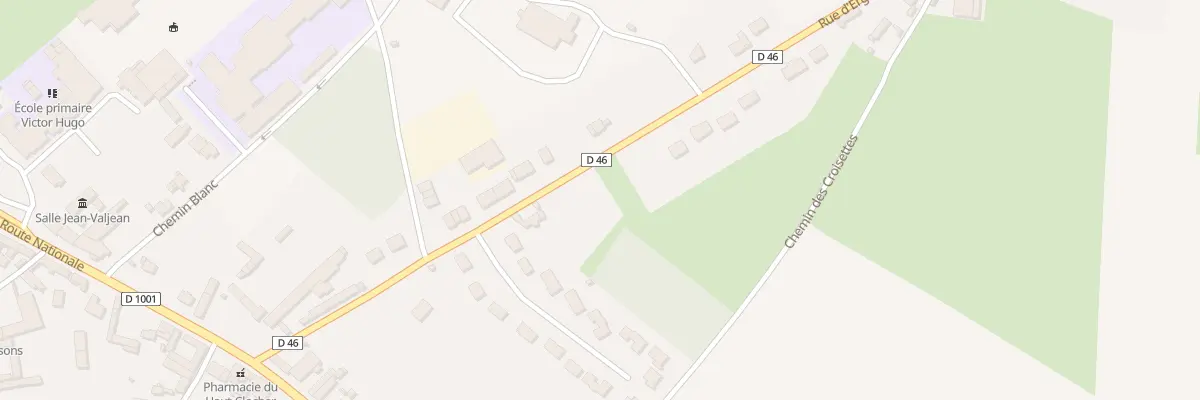 Plan du 14 Rue d’Ergnies à Ailly-le-Haut-Clocher