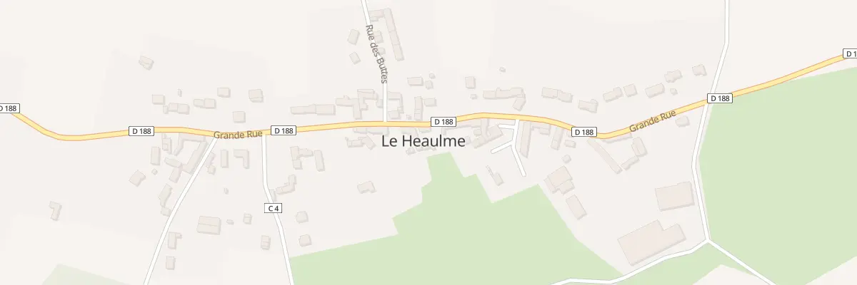 Plan du 11 Gr Grande Rue au Heaulme