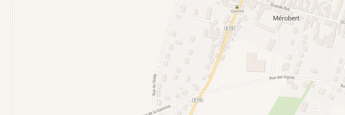Plan du 14 Rue du Stade à Mérobert