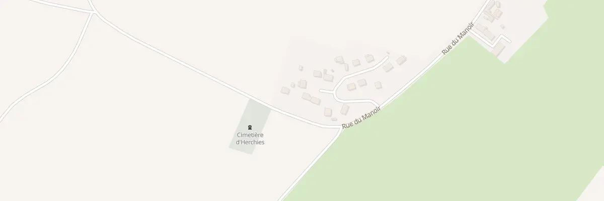 Plan du 7 Rue du Catillon à Herchies