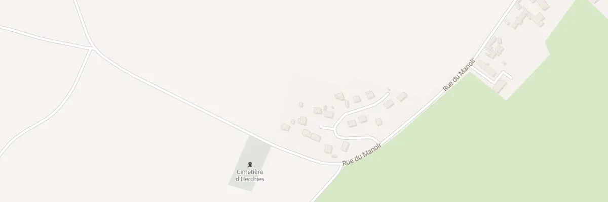 Plan du 9 Rue du Catillon à Herchies