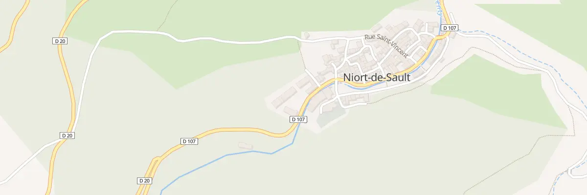 Plan du 69 Le Village à Niort-de-Sault