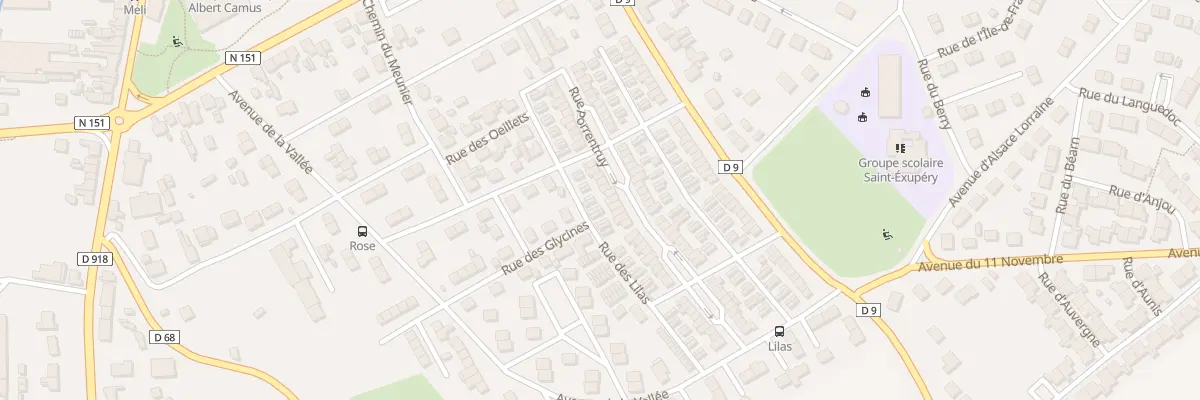 Plan du 34 Rue Porrentruy à Issoudun