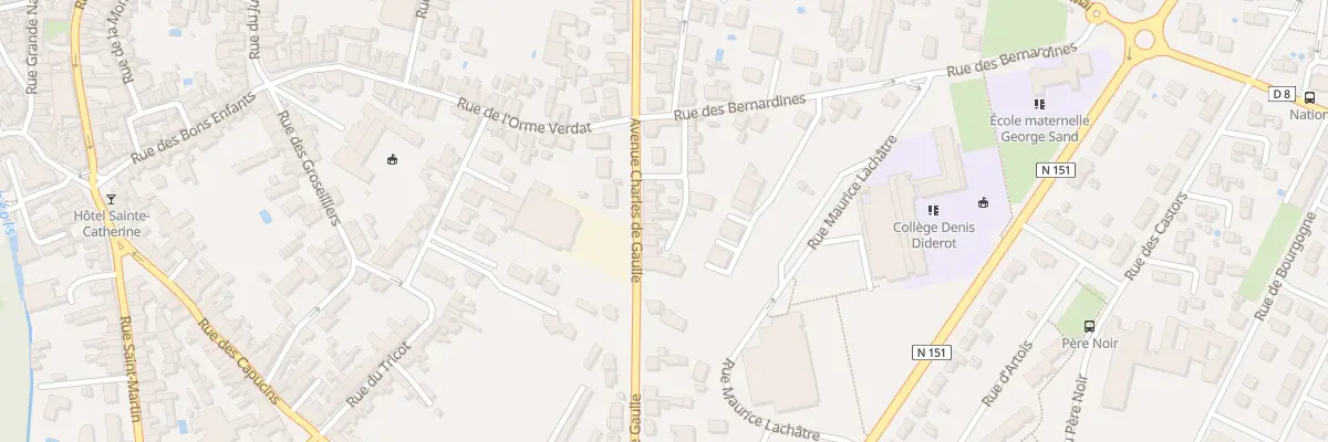 Plan du 43 Av Charles de Gaulle à Issoudun
