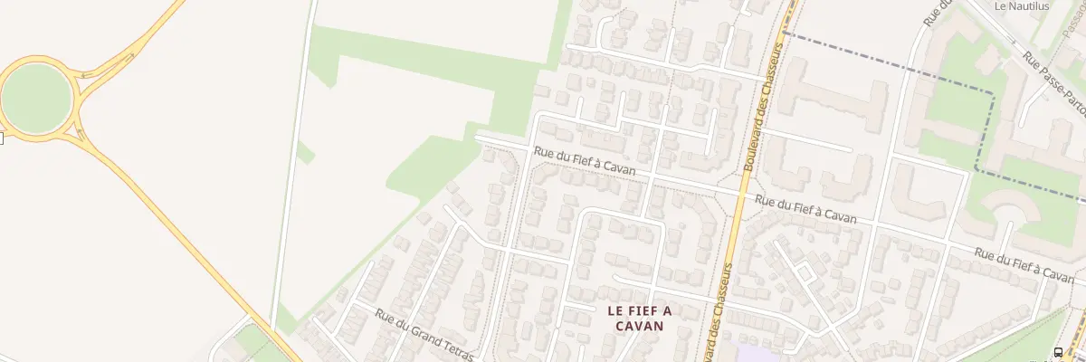 Plan du 1 Rue des Grands Bouleaux à Courdimanche