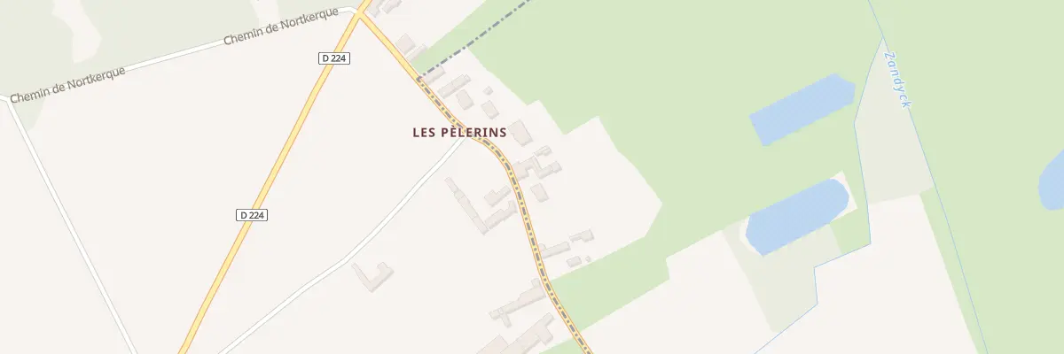Plan du 194 Rte Departementale 227 (Cd) à Nielles-lès-Ardres