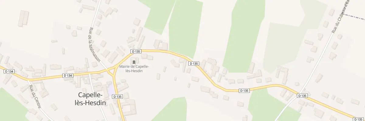 Plan du 202 Rue du Moulin Rouge à Capelle-lès-Hesdin
