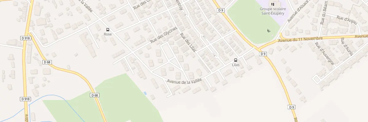 Plan du 15 Rue des Jacinthes à Issoudun