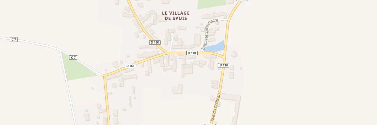 Plan du 5 Pl de l’Eglise à Chaussy