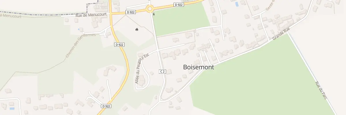 Plan du 21 Sen des Muriers à Boisemont